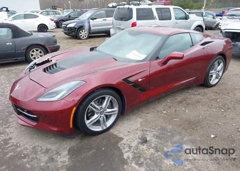 2016 Chevrolet Corvette Stingray from USA, damaged, VIN 1G1YD2D76G5107439